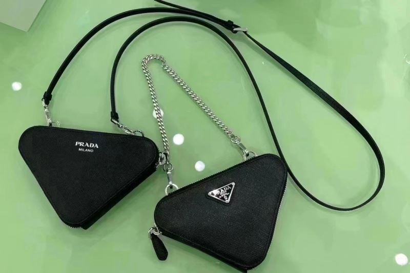 Pra*a triangle pouch